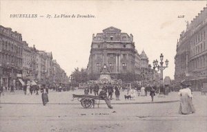 Belgium Brussells La Place De Brouckere