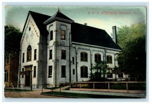c1910's Y. W. C. A. Building Street View Ottumwa Iowa IA Antique Postcard