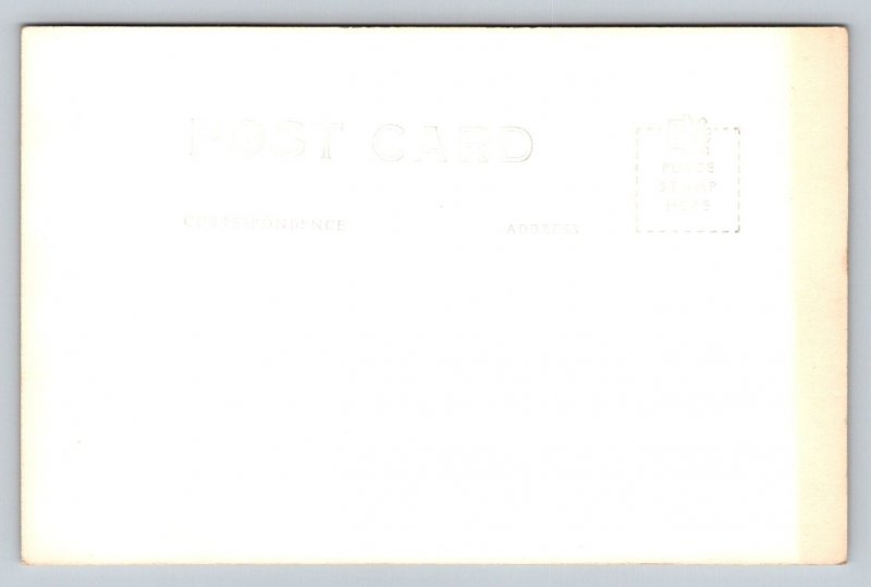 RPPC  Sporting Event With Band Members Mooning Camera Pretty Ladies   Postcard