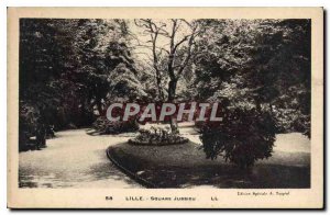 Postcard Old Lille Square Jussieu