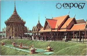 Postcard BUILDING SCENE Montreal Quebec QC AJ1285