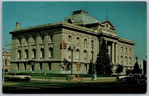 Peru Indiana 1970s Postcard Miami County Court House