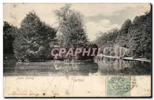 Old Postcard Tarbes Jardin Massey
