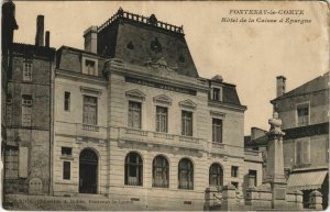 CPA FONTENAY-le-COMTE Hotel de la Caisse (806571)