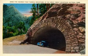 Great Smoky Mountains Nat'l Park - Newfound Gap Highway Tunnel