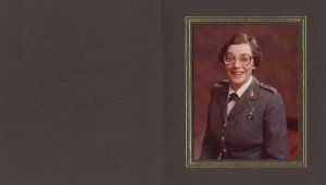 Jean Blackwood First Army Woman Commander Hand Signed Photo