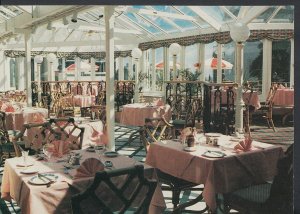 Channel Islands Postcard - Moore's Hotel Conservatory - St Peters Port - LC5911