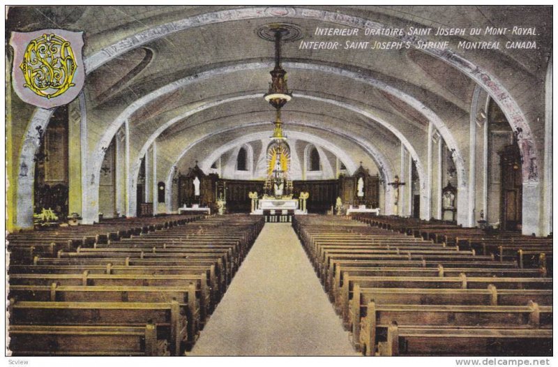 Interior,  Saint Joseph´s Shrine, Montreal, Canada, 00-10s