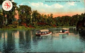 Florida Silver Springs Glass Bottom Boats 1925 Curteich