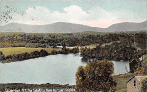 Catskills Feom Barclay Heights Saugerties, New York