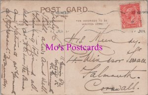 Genealogy Postcard - Mundy, 4 Windsor Terrace, Falmouth, Cornwall  GL2332