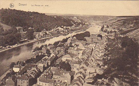 Belgium Dinant Le Meuse en aval