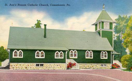 PA - Canadensis, St. Ann's Roman Catholic Church