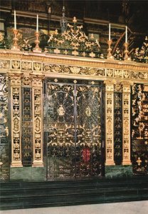 Postcard St. Paul's Cathedral Interior Iron Work Screen To Sanctuary By Jean