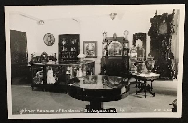 Lightner Museum of Hobbies St Augustine Fla E-D-562 Real Photo Post Card