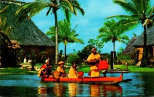 Hawaii Oahu Polynesian Cultural Center Outrigger Canoe