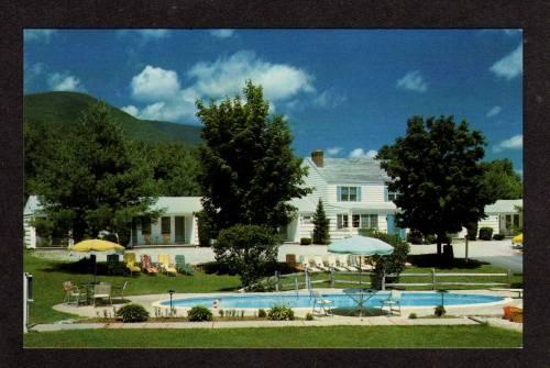 VT Sunderland Motel Pool MANCHESTER VERMONT Postcard PC