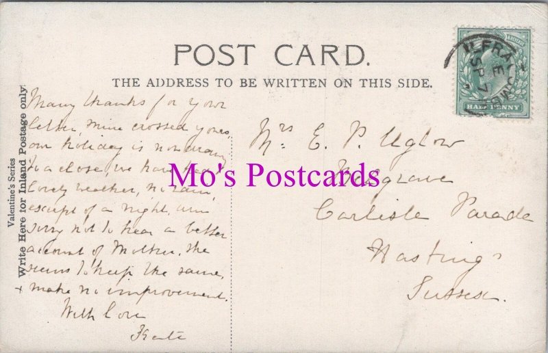 Genealogy Postcard - Uglow, Belgrave, Carlisle Parade, Hastings, Sussex GL2185