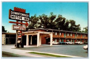 1973 Downtowner Motor Inn Roadside Florence South Carolina SC Posted Postcard