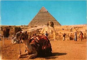 CPM EGYPTE Giza-The Great Sphinx and the pyramid of Kephre (343866)