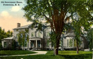 Canada - New Brunswick. Fredericton. Old Government House