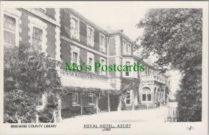 Berkshire Postcard - The Royal Hotel, Ascot c1907 - RS30115
