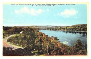 New Brunswick , Scenic Route  along  St.John River Valley