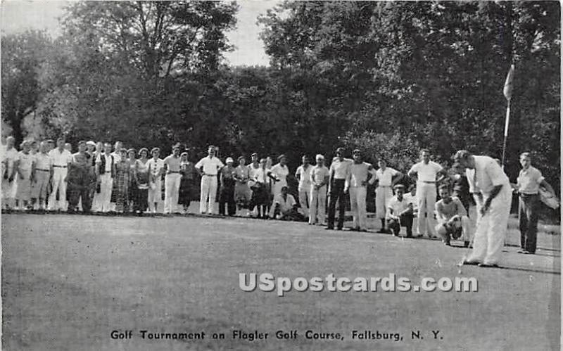 Golf Tournament on Flagler Golf Course Loch Sheldrake NY Unused