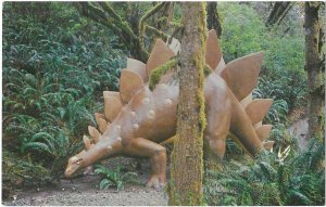 Stegosaurus Dinosaur that Lived 120 million Years Ago Oregon Highway 101