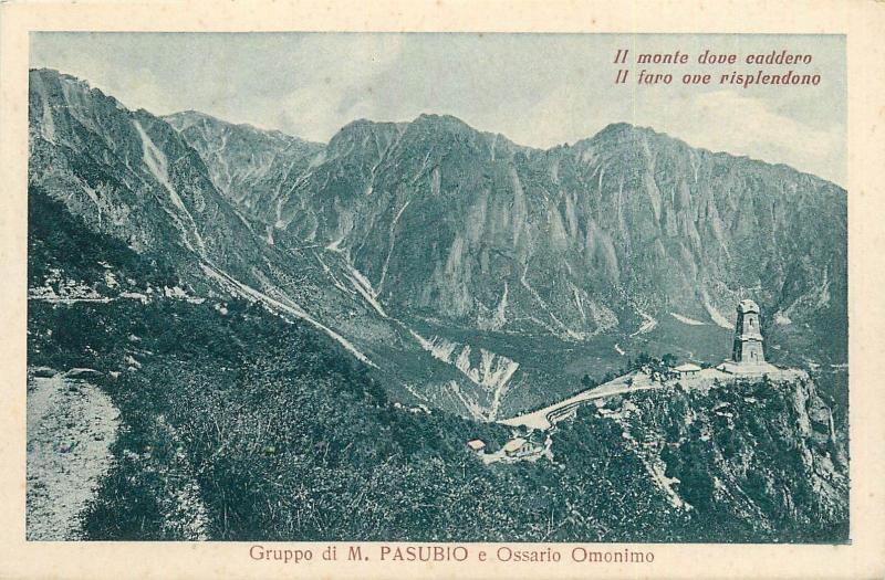 Italy Gruppo di Monte Passubio e Osario Omonimo