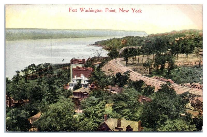 Early 1900s Fort Washington Point, NY Postcard