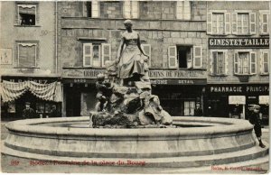 CPA RODEZ - Fontaine de la place du Bourg (109725)