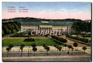 Germany Koblenz Old Postcard Schloss