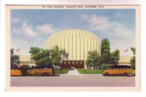 Ford Motor Rotunda, Schaefer Rd, Dearborn Michigan, Bus