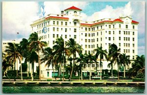 Hotel Pennsylvania West Palm Beach Florida FL 1961 Chrome Postcard I8