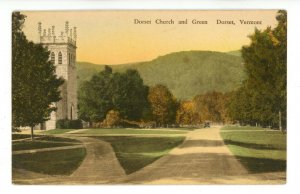 VT - Dorset. Church & Green