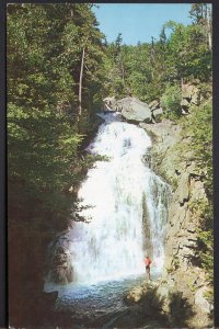 NH Crystal Cascade Pinkham Notch White Mountain Waterfall Cutler River - Chrome