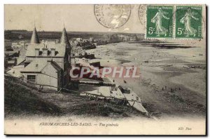 Old Postcard Arromanches The general view bathroom