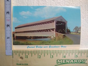 Postcard Covered Bridge, Gettysburg, Pennsylvania