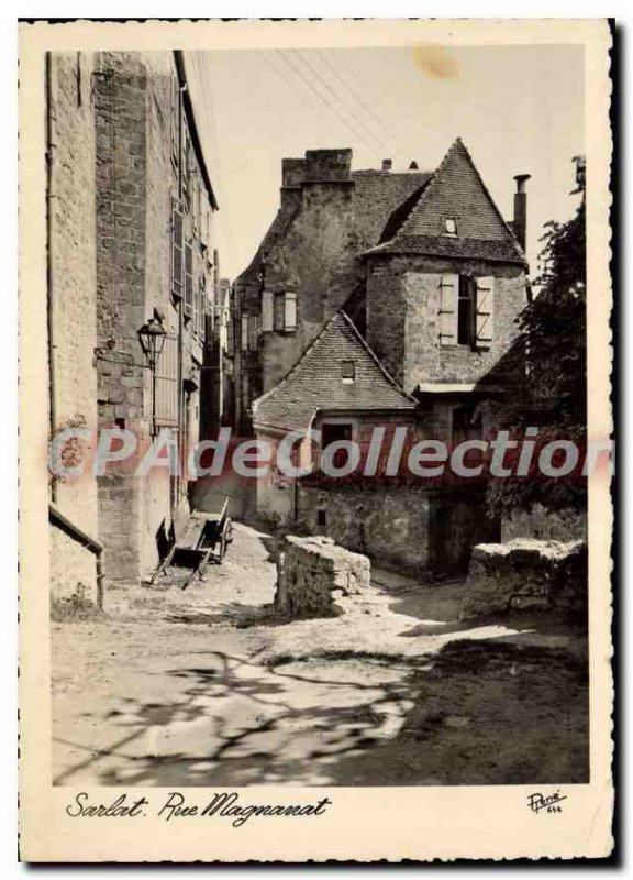 Postcard Modern Sarlat Street Magnanat