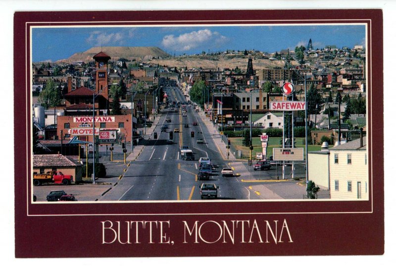 MT - Butte. The Main Street ca 1970's