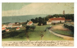 RI - Rocky Point Amusement Park. General View from the Chutes  ca 1905