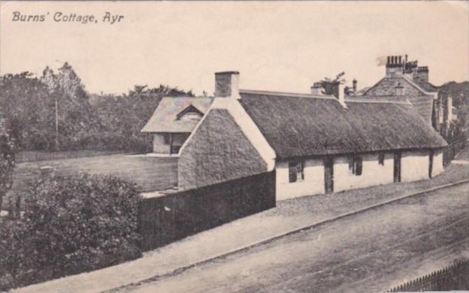 Scotland Ayr Burns' Cottage 1912