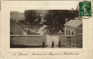 CPA PERONNE - Poudriere et Magasin d'Habillement (120840)