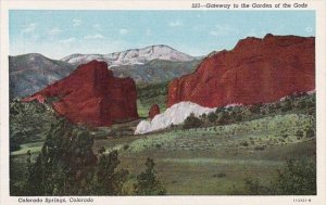 Colorado Springs Gateway To The Garden Of The Gods