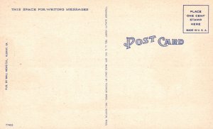 Vintage Postcard Post Office Building Landmark Albany Georgia GA Wall News Pub.