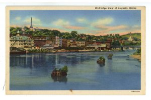ME - Augusta. Bird's Eye View ca 1940