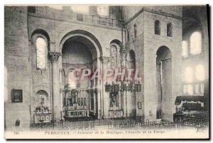 Old Postcard Perigueux Interior Of The Basilica Chapel Of The Virgin