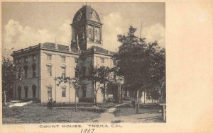 Court House YREKA, CA Siskiyou County Avery's Drug Store 1907 Vintage Postcard