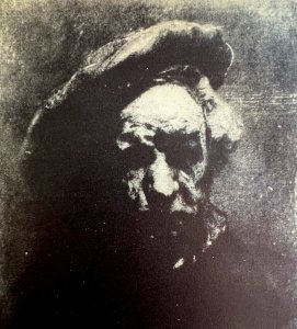 Rembrandt Self Portrait #2 1930 Hendrik Van Loon Art Print Dutch Artist DWT12C